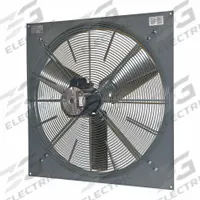 Exhaust Fan: Direct Drive, 30 in Blade, 1/3 hp, 8,000 cfm, 115V AC, 1 ph, Totally Enclosed (MPN P30-2). Key specifications — Frame Finish: Powder Coated; Blade Material: Galvanized Steel; Assembled: Assembled; Brand: CANARM; Nameplate Voltage: 115V AC; Frame Material: Steel; Guard Type: Intake; Motor Type: Single Phase.