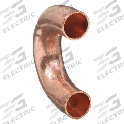 NIBCO Sweat Fitting Elbow: 1/2 in CTS x 1/2 in CTS, Cup x FTG, Wrot Copper (MPN 638-1/2) - Wrot Copper Tube Fittings