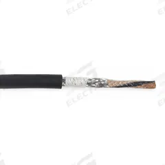 CAROL Communication Cable: 100 ft Cable Lg, 41 Strands, 18 AWG, Audio Systems/Control Systems, Black (MPN C1206). Key specifications — Application: Audio Systems; Fire Rating: Commercial; Insulation Material: Rubber; Jacket Material: Carolprene(R); Manufacturer Part Number: C1206; Product Type: Communication Cable; Shielding Material: 80% Tinned Copper Braid; Brand: CAROL.