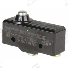 HONEYWELL Snap Action Switch: Plunger Actuator, 1NO/1NC, Screw (MPN BZ-2RD-A2). Key specifications — AC Contact Rating: 15 A @ 125 to 480 V; Electrical Connection: Screw; Series: BZ; Brand: HONEYWELL.