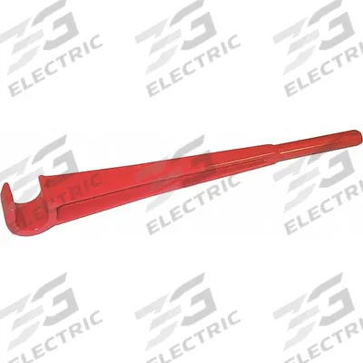 WHEELER-REX Valve Wheel Wrench: 1 3/8 in Head Size, 18 in Overall Lg, Aluminum, Painted - Single End Valve Wheel Wrenches