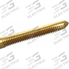 CHICAGO-LATROBE Straight Flute Hand Tap: #10-32 UNF, H2 / 2B, 2 Flute, Plug Chamfer (MPN 173127)