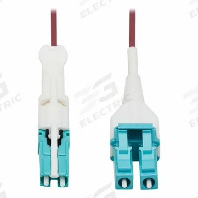 EATON TRIPP LITE Fiber Cable: Multi-Mode, 16.4 ft Lg, CS / PC Male End 1, LC / PC Male End 2 - Multi-Mode Fiber Optic Patch Cords