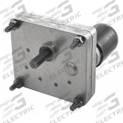 DAYTON DC Gearmotor: Parallel, 24V DC, TENV, 8 RPM, 34 in-lb Max Torque, 1/200 hp Input Horsepower (MPN 52JE57). Key specifications — Motor Type: Permanent Magnet DC; Brand: DAYTON; Full Load Current: 0.38 A.