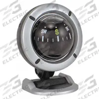 BELL Sport Compass: Vehicle Compass, Black/Silver, 2 3/4 in Lg, Hook-and-Loop Mounting Tape (MPN 22-1-29013-8). Key specifications — Color: Black/Silver; Product Type: Vehicle Compass; Includes: Hook-and-Loop Mounting Tape; Brand: BELL.