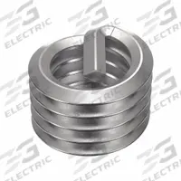 HELI-COIL Helical Insert: Tanged Tang Style, Free-Running, 3/8"-16 Thread Size, Plain, Plain, 100 PK (MPN A1185-6CN375). Key specifications — attr798694: 18-8; attr798710: Right Hand; attr798707: 3/8"-16; attr798676: Metal; attr798705: Inch; attr798675: HELI-COIL; attr798708: 200,000 to 250,000 psi; attr798713: Coarse.