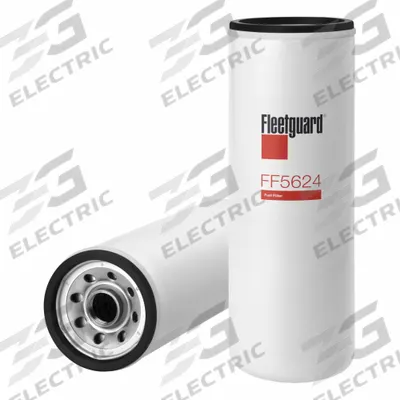 FLEETGUARD Automotive Fuel Filter: 12 1/2 in Overall Lg, 3 11/16 in Outside Dia, Diesel Fuel - Spin-On Fuel Filters