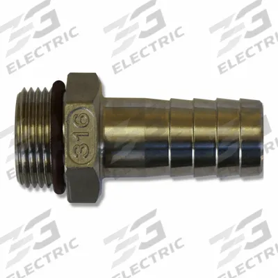 SANI-LAV Spray Nozzle: Barb, Stainless Steel - Replacement Insulation Covers, Handles, & Cartridges