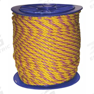 APPROVED VENDOR General Purpose Utility Rope: Twisted, 5/16 in Dia - Light-Weight Utility Rope