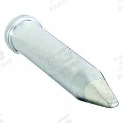 WELLER Soldering Tip: XT Series, Chisel, 0.8 mm W, 37 mm Lg (MPN T0054471399). Key specifications — Compatible Handpiece Manufacturer Model Number: WP 120; Manufacturer Part Number: T0054471399; Brand: WELLER.