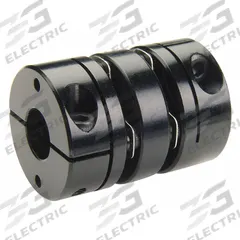 RULAND MANUFACTURING Motion Control Coupling: 1/4 in x 3/16 in Bore Dia, 3/4 in OD, Round, Clamp On (MPN DCD12-4-3-A). Key specifications — attr869742: RULAND MANUFACTURING; attr869741: Round; attr869743: Aluminum; attr869746: Yes; attr869747: Stainless Steel; attr869761: Aluminum; attr869778: 2 with Center Spacer; attr869794: Inch.