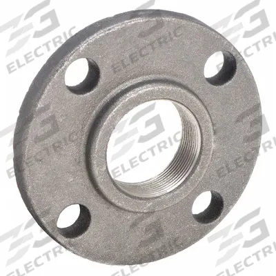 ANVIL Metal Pipe Flange: 2 1/2 in, Female NPT Threaded, Cast Iron, Flat Flange - Threaded Steel & Iron Pipe Flanges