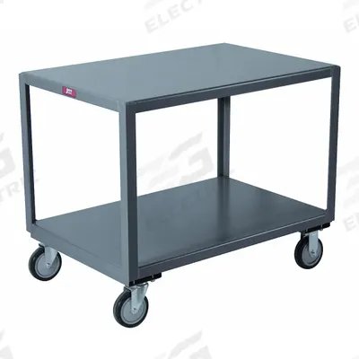 JAMCO Work Table: Fixed Ht, Steel, 30 in x 48 in - Steel-Top Mobile Worktables