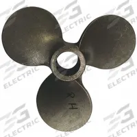 Propeller: 12 in Blade Dia, Right Hand, 3 Blades, Stainless Steel, Machine Pitch (MPN 550800c). Key specifications — Propeller Material: Stainless Steel; Brand: APPROVED VENDOR.
