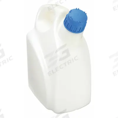 APPROVED VENDOR Jerrican: 1 L, 2.64 gal, HDPE, 188.9 mm x 12 mm x 374.65 mm, Screw On Cap - Shouldered Neck Jugs & Carboys