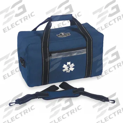 ERGODYNE Duffel Bag: 16 1/2 in L x 7 1/2 in W x 10 in D, Polyester, Blue, 11-20 in/21-30 in - Medical Duffel Bags