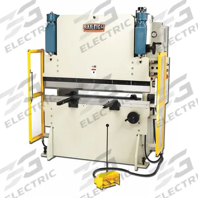 BAILEIGH INDUSTRIAL Sheet Metal Brake: Press Brake, Corded, Electric, Foot Pedal, 220V AC - Hydraulic Press Brakes