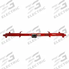 EQUIPMENT LOCK COMPANY Drive Control Lever Lock: Skid Steer, Steel, Red, 34 1/4 in Lg (MPN SSL- C Lock). Key specifications — attr1311885: Steel; attr1311886: Red; attr1311882: EQUIPMENT LOCK COMPANY; attr1311890: Skid Steer; attr1311892: (2) Keys.