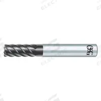 OSG Corner Radius End Mill: Carbide, WXS Coated, 6 Flute, 8 mm Mill Dia, 19 mm LOC, 0.5 mm Rad (MPN 91440811)