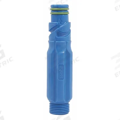 AQUOR WATER SYSTEMS Hose Connector: Acetal, Blue - Wall & Yard Hydrant Replacement Parts