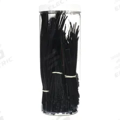 GRAINGER Cable Tie Kit: 650 Pieces, Nylon 6/6, Plastic Pawl Locking, Black (MPN 40J772). Key specifications — Locking Style: Plastic Pawl; Includes: (50) 11.8 in Black; Material: Nylon 6/6; Brand: GRAINGER.