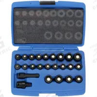 WESTWARD Impact Socket Set: 3/8 in Drive Size, Small Set (0-50 pieces) Set Size, 24 Pieces (MPN 4PRF3). Key specifications — attr1204251: WESTWARD; attr1215453: 3/8 in; attr1215454: 1/4 in to 3/4 in.