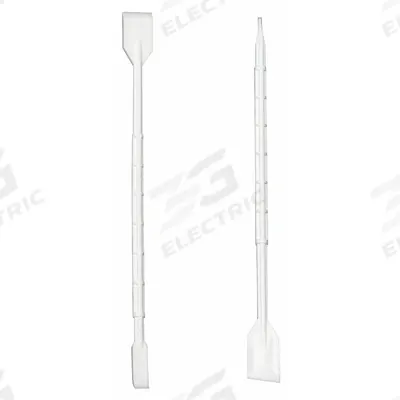 CELLTREAT Cell Lifter: 9 7/32 in Overall Ht, White, HDPE, Lifting Cells - Cell Lifters