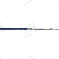 CHAINFLEX Bus Cable: (2) Pr 24 AWG, TPR, Order by the Foot, CAN-Bus, Purple (MPN CFBUS-020-1). Key specifications — Bus System: CAN-Bus; Conductor Grouping: (2) Pair 24 AWG; Minimum Bend Radius Factor - Fixed: 5 x OD; Minimum Bend Radius Factor - Flexible: 8 x OD; Shielding: Shielded; Brand: CHAINFLEX.