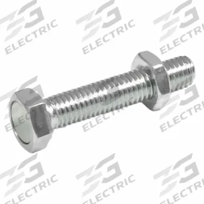 JW WINCO Workholding Stop Bolt: M16 Thread Size - Hex-Head Stop Bolts with Retaining Magnet & Lock Nut