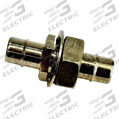 MEM-CO Mini Barb Fitting: 3/4 in ID x 1/2 in ID Size, Tube x Tube, Brass - Standard Brass Barbed Tube Fittings