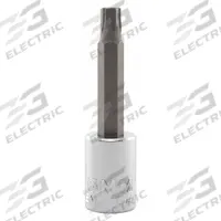 PROTO Socket Bit: 3/8 in Drive Size, Hex Tip, 6 mm Tip Size, 2 3/4 in Overall Lg, Fixed Insert (MPN J4990R-6M). Key specifications — attr1204765: Fixed Insert; attr1204767: PROTO.