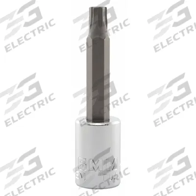 PROTO Socket Bit: 3/8 in Drive Size, Hex Tip, 6 mm Tip Size, 2 3/4 in Overall Lg - Hex Bit Sockets