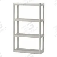 ABILITY ONE Plastic Shelving: 30 in x 12 in, 54 in Overall Ht, 4 Shelves (MPN 7125-01-667-2784). Key specifications — Frame Material: HDPE; Shelving Material: HDPE; Brand: ABILITY ONE.