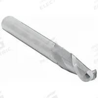 CLEVELAND Ball End Mill: Carbide, 2 Flute, 3/16" Mill Dia, 1-1/8" LOC, 3" OAL (MPN C60931)