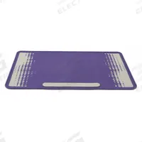 Bench Pad: Silicone, 23 1/2 in Overall Lg, 14 in Overall Wd, 1/10 in Thick, Gray/Purple, 1 Sheets (MPN 120507). Key specifications — Brand: HEATHROW SCIENTIFIC; Material: Silicone; Product Type: Smooth Mat.