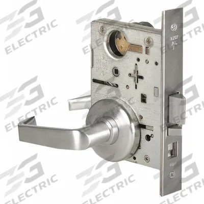 BEST Door Lockset: Office Lever Locksets, Chrome, ADA Compliant
