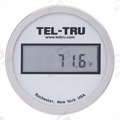 TEL-TRU Digital Thermometer: -67°F to 302°F, +/-0.4, 0.1°F /0.1°C, Fahrenheit (MPN ND3BXDV11W1-P12046). Key specifications — Brand: TEL-TRU; Accuracy: +/-0.4.