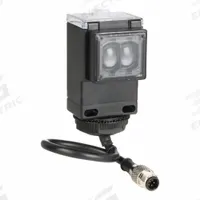 EATON Photoelectric Sensor: Built-in Connector, 5 - Pin Micro, 24-240V AC & 12-240V DC (MPN 1351E-6534). Key specifications — Brand: EATON; Electrical Connection: Dual Key Micro Connector; Manufacturer Part Number: 1351E-6534; Body Material: Plastic; DC Supply Voltage Rating: 12-240V DC; NEMA Enclosure Rating: 2; Series: Enhanced 50; AC Supply Voltage Rating: 24-240V AC.