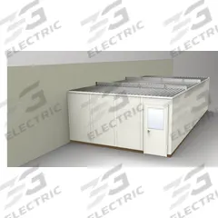 PORTA-FAB Modular In-Plant Office: 32 ft x 16 ft x 8 ft, 3 Walls, Steel-Covered Drywall, Beige (MPN GS1632-3). Key specifications — Exterior Color: Beige; Brand: PORTA-FAB; Sound Transmission Coefficient: STC 31; Frame Material: Steel.