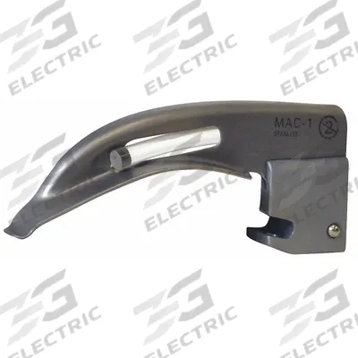 MEDSOURCE Laryngoscope Blade: MacIntosh, 1 Blade Size, Fiber Optic - Laryngoscope Blades