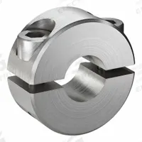 RULAND MANUFACTURING Shaft Collar: 2-Piece, Inch, Round, Clamp-On, 1/4 in Bore Dia, Stainless Steel (MPN SP-4-SS). Key specifications — attr671628: RULAND MANUFACTURING.