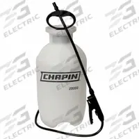 CHAPIN Handheld Sprayer: Spot, 2 gal Tank, Poly Tank, 25 ft Max Spray Distance, 60 psi, Adj Nozzle (MPN 20002). Key specifications — Brand: CHAPIN; Chemical Compatibility: Herbicide; Tank Material: Poly.