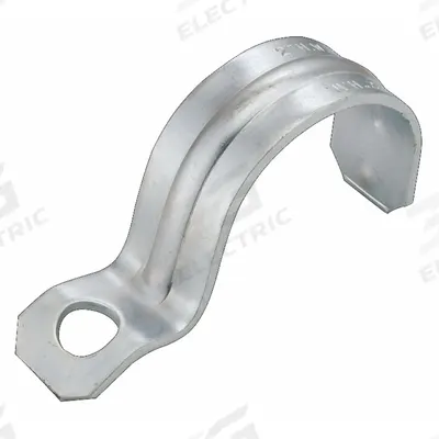 RACO Cable and Conduit Strap: 3 in Trade Size, Steel - One-Hole Conduit & Pipe Strap Clamps