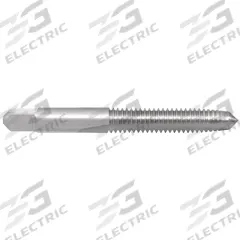 CHICAGO-LATROBE Straight Flute Tap: 1 3/8"-6 UNC, H4 / 2B, 4 Flute, Plug Chamfer, High Speed Steel (MPN 308671)
