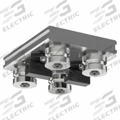 HEPCOMOTION GV3 Carriage: For 20 mm Rail Wd, Roller, GV3 Std Carriage, 22.4 mm Carriage Ht, Aluminum (MPN AU2018L65LBNS). Key specifications — Carriage Material: Aluminum; Roller Material: Stainless Steel; Size: 20; Brand: HEPCOMOTION; Features: Nitrile Seal; Type: GV3 Standard Carriage.
