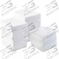 BRADY SPC ABSORBENTS Sorbent Pad: 61 7/16 oz Volume Absorbed Per Pad, Polypropylene, White, 100 PK (MPN BPO500). Key specifications — Brand: BRADY SPC ABSORBENTS; Material: Polypropylene.