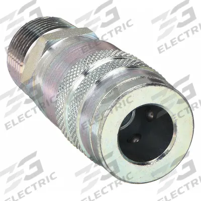 DIXON VALVE & COUPLING Quick Connect Hose Coupling: 1/2 in Body Size - Industrial Interchange Steel Quick-Connect Air Coupling Bodies