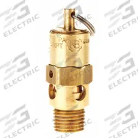 CONRADER Safety Valve: Hard Seat, 1/4 in (M)NPT Inlet (In.), 1/4 in (F)NPT Outlet (In.), Brass (MPN SRH250-1/4 275 SST). Key specifications — attr291993: Hard Seat; attr291998: Brass; attr292007: Stainless Steel; attr292009: Brass; attr294753: CONRADER.