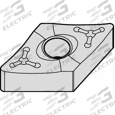 WIDIA Diamond Turning Insert: DNMM44365 - Diamond Indexable Turning Inserts