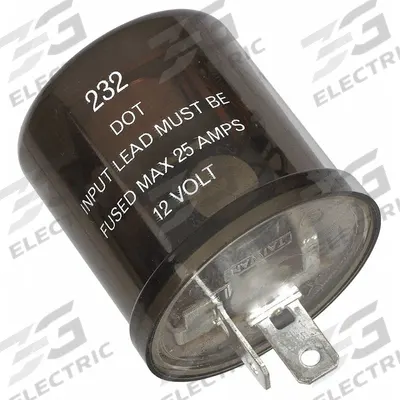 BUSSMANN Automotive Flasher: 12V DC, 1 to 10, 2 Terminals, Flasher Relay - Flasher Relays